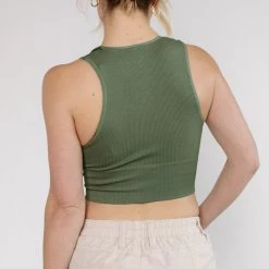 BDG Josie Ribbed Tank CLOTHING