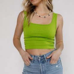 CLOTHING BDG Square Neck Crop Vest