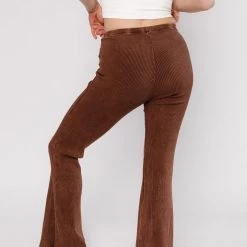 Blue Blush CLOTHING Turn Of Events High Rise Flare