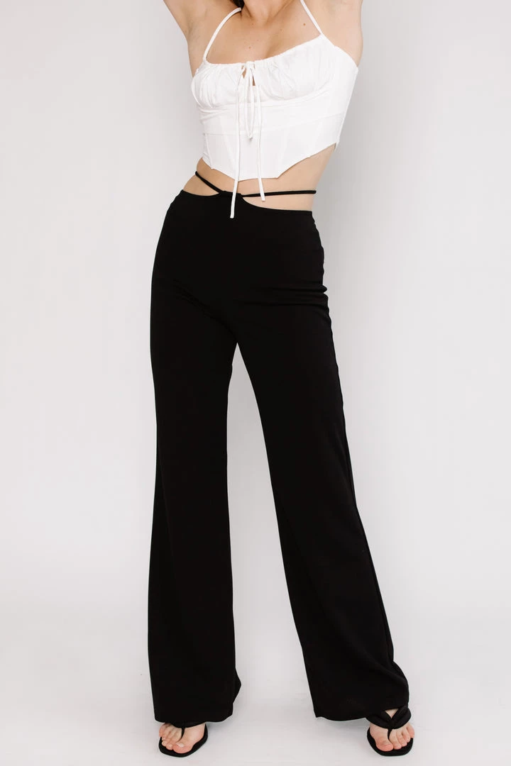 Blue Blush CLOTHING Headed Downtown Flare Pant 3 Blue Blush CLOTHING Headed Downtown Flare Pant