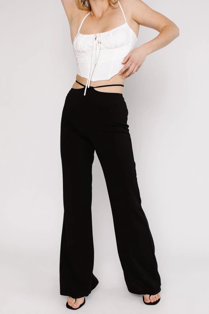 Blue Blush CLOTHING Headed Downtown Flare Pant 2 Blue Blush CLOTHING Headed Downtown Flare Pant