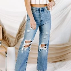 CLOTHING BLANK NYC Baxter Ribcage Straight Leg Jean