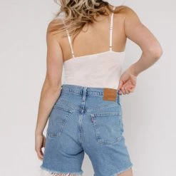 CLOTHING Free People Night Rhythm Corset Bodysuit