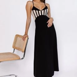 Runaway The Label Jessie V-Neck Dress