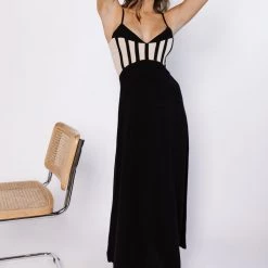 Runaway The Label Jessie V-Neck Dress