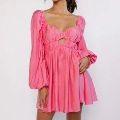 Runaway The Label Freja Long Sleeve Dress