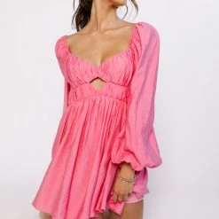 Runaway The Label Freja Long Sleeve Dress