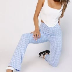 Polagram NEW ARRIVALS Walk The Walk Gingham Pants