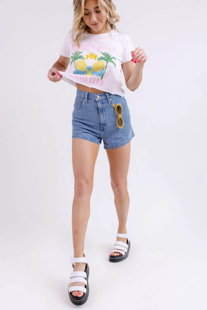 NEW ARRIVALS LEVI'S High Waisted Mom Short 8 NEW ARRIVALS LEVI'S High Waisted Mom Short