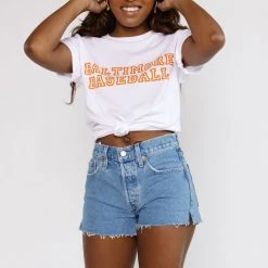 BRIGHTSIDE The Label Baltimore Baseball Tee