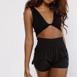 Nikibiki Move Together Twist Front Bra Top CLOTHING