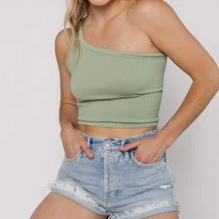 Nikibiki CLOTHING Together As One Shoulder Tank 97 Nikibiki CLOTHING Together As One Shoulder Tank