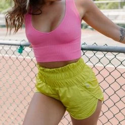 Nikibiki Slower Days Ribbed Crop Top NEW ARRIVALS