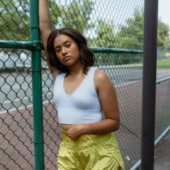 Nikibiki Slower Days Ribbed Crop Top NEW ARRIVALS