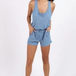 NEW ARRIVALS Z Supply Demi Slub Romper 9 NEW ARRIVALS Z Supply Demi Slub Romper