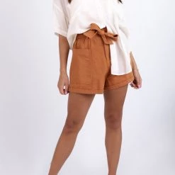 Lush Unbothered Belted Shorts NEW ARRIVALS