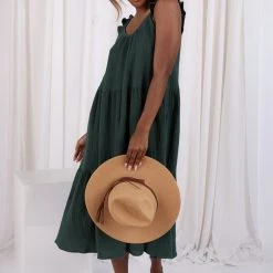 AEMI + CO NEW ARRIVALS Little Moments Tiered Midi Dress