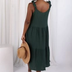 AEMI + CO NEW ARRIVALS Little Moments Tiered Midi Dress