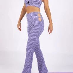 Bailey Rose NEW ARRIVALS Stardust Jacquard Cutout Pants