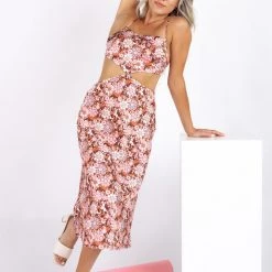 Cotton Candy Lake House Midi Dress NEW ARRIVALS