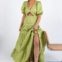 Runaway The Label NEW ARRIVALS Cedros Maxi Dress