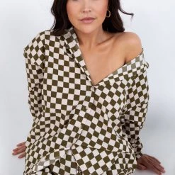 Pretty Garbage NEW ARRIVALS Something Sweet Button Down Top