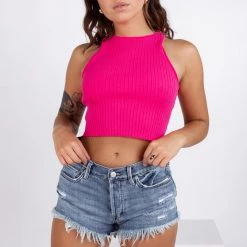 Olivaceous Straight Up High Neck Tank NEW ARRIVALS 15 Olivaceous Straight Up High Neck Tank NEW ARRIVALS