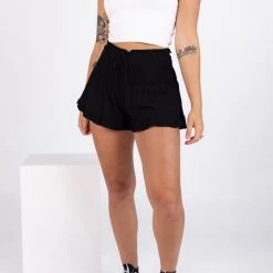 ILLA ILLA Summer Sky Linen Shorts NEW ARRIVALS