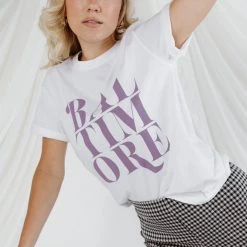 CLOTHING BRIGHTSIDE The Label Baltimore Graphic Tee