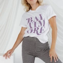 CLOTHING BRIGHTSIDE The Label Baltimore Graphic Tee