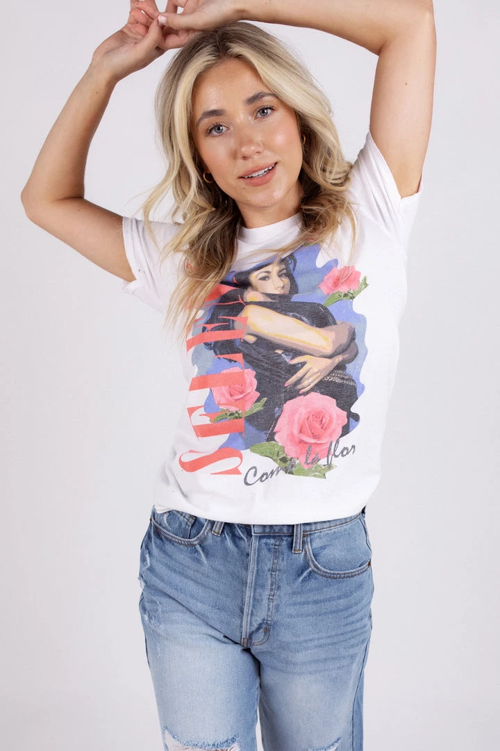 Junk Food Selena Flea Market Graphic Tee 3 Junk Food Selena Flea Market Graphic Tee