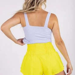 Nikibiki Serves You Right Ribbed Crop Tank CLOTHING