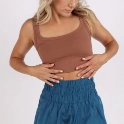 Nikibiki CLOTHING Time To Trim Ribbed Crop Top