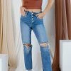 CLOTHING BLANK NYC Madison High Rise Crop Jean
