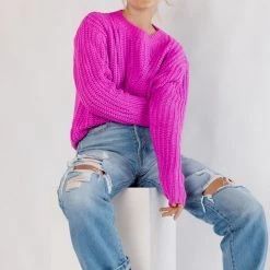 Dee Elly High Note Knit Pullover 11 Dee Elly High Note Knit Pullover