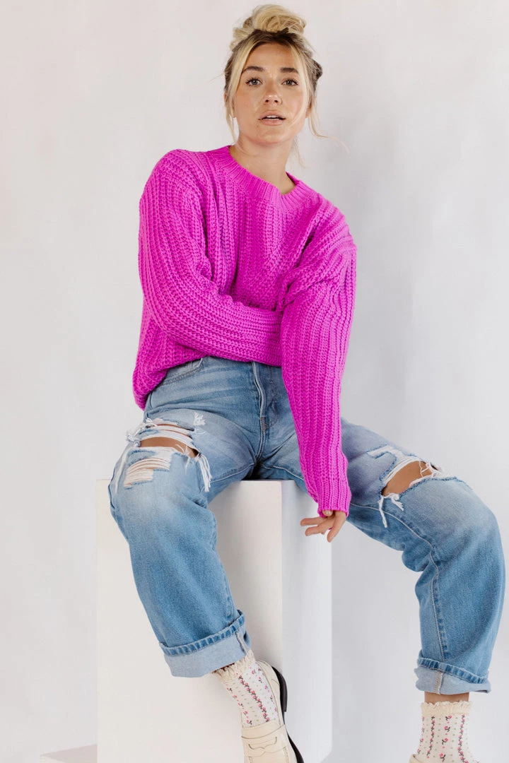 Dee Elly High Note Knit Pullover 3 Dee Elly High Note Knit Pullover