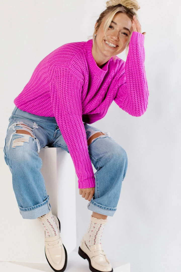 Dee Elly High Note Knit Pullover 4 Dee Elly High Note Knit Pullover