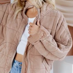 CLOTHING Free People Dolman Quilted Jacket 18 CLOTHING Free People Dolman Quilted Jacket