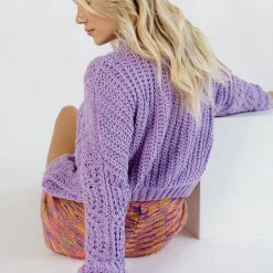 Pol Clothing Sawyer Plush Knit Pullover