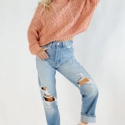 Pol Clothing Sawyer Plush Knit Pullover