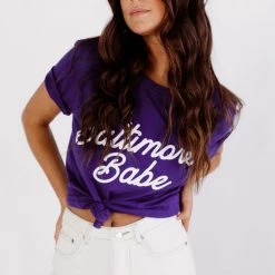 BRIGHTSIDE The Label Baltimore Babe Tee CLOTHING