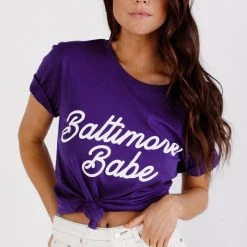 BRIGHTSIDE The Label Baltimore Babe Tee CLOTHING
