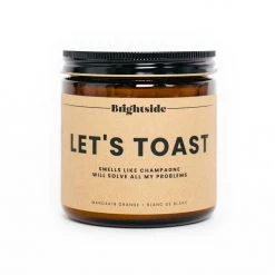 Trial By Fire Let's Toast 16oz. Candle RESTOCKED