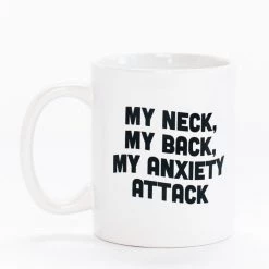 BRIGHTSIDE The Label My Anxiety Attack Mug GIFT
