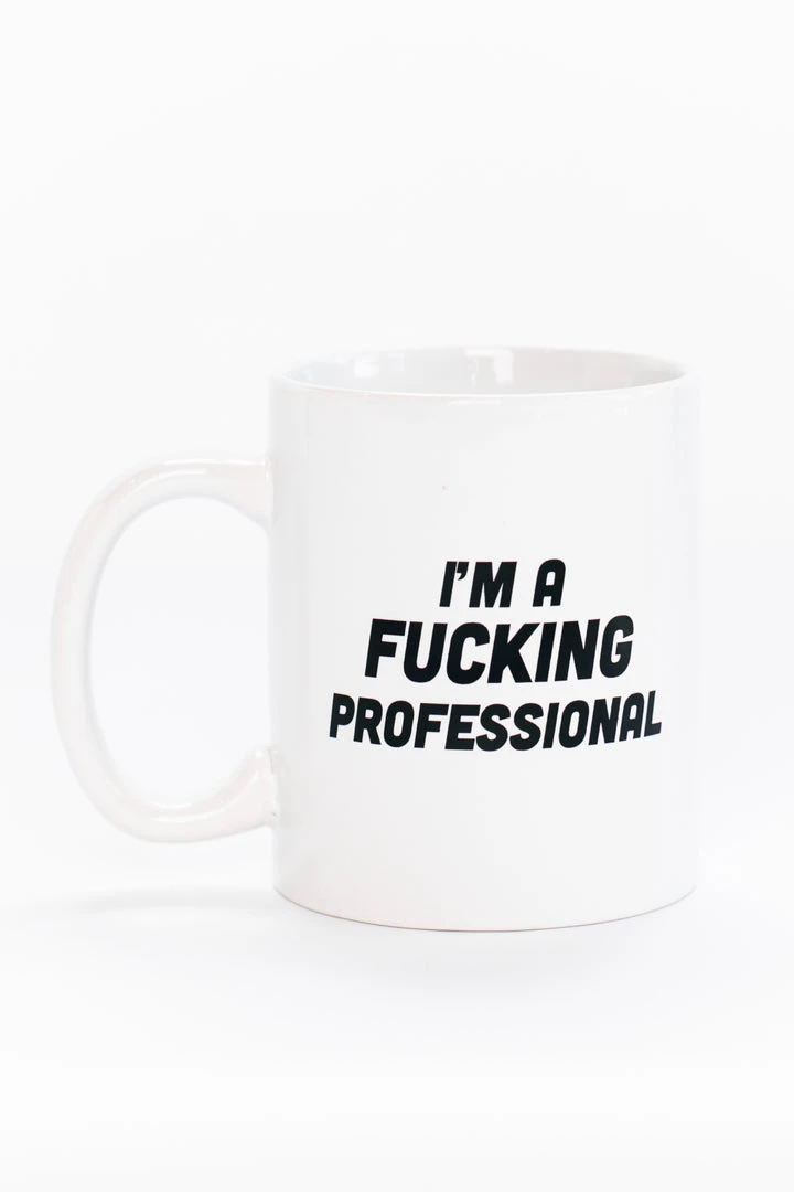BRIGHTSIDE The Label Fucking Professional Mug 1 BRIGHTSIDE The Label Fucking Professional Mug