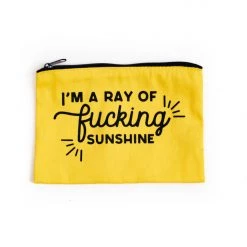 Numo POUCHES BRIGHTSIDE Ray Of Sunshine Pouch- Yellow