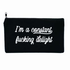 BRIGHTSIDE The Label BRIGHTSIDE I'm A Fucking Delight Pouch POUCHES