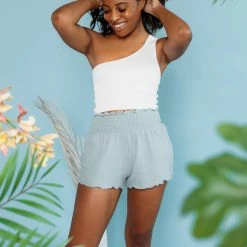 Mustard Seed Start Fresh One Shoulder Top