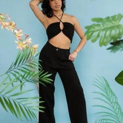 Edit By Nine CLOTHING Brighter Days High Waisted Trousers 14 Edit By Nine CLOTHING Brighter Days High Waisted Trousers