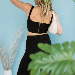 Edit By Nine CLOTHING Watch Me Corset Crop Top